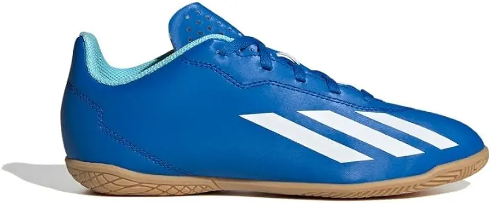 Chuteira Futsal Adidas X Crazyfast Infantil - Azul e Branco