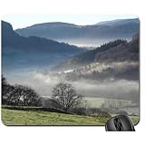 black 山sマウスパッド、マウスパッド（山sマウスパッド）