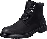 Pepe Jeans Ned Antic Warm Boots pour homme, Noir (999), 40 EU