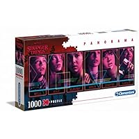 Clementoni 39548 - Puzzle 1000 Piezas Panorama Strange Things