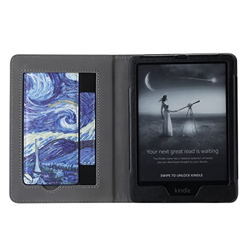Capa com suporte de 16 cm para Kindle Paperwhite de 11ª geração e edições exclusivas lançadas em 202