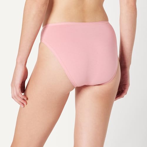 Image of Amazon Essentials Women's Cotton Stretch High-Cut Bikini Panty