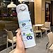 XYAN Fruits créatifs acier inoxydable bouteille d'eau d'eau en acier inoxydable mignonne enfants thermos bouteilles portables élève étanche (Couleur : 500ml Blueberry)