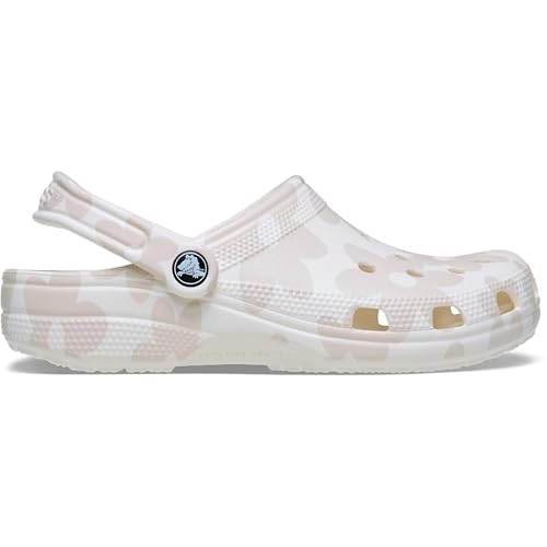 Crocs,Mixte,Classic Pop Petals Clog,Craie/Multicolore,36-37