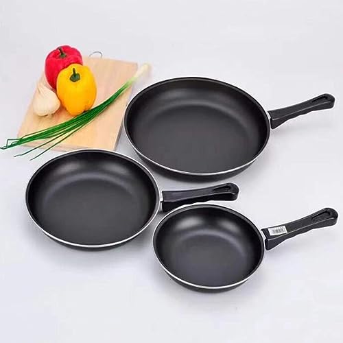 Poêle à œufs antiadhésive anti-brûlure 20cm pour omelette sans coller - 8