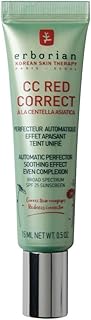 CC Red Correct with Centella Asiatica - Imperfection-Covering Complexion Perfector and Corrector - Cosmetic Care with Colo...