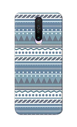 Image of Printed Hard Back Cover Case for Mi Poco X2 Back Cover (Seamless Geometric Tribal Pattern) -1803