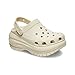 Crocs Mega Crush Clog - Unisex Clogs - Thermoplastic Upper - Adjustable Ankle-Sling - Flexible - Rubber Tread Bone Men's 6, Women's 8 Medium