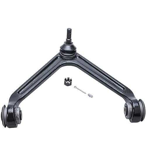 Image of Detroit Axle - 8pc Front End Suspension Kit for 2002-2005 Dodge Ram 1500 2 Upper Control Arms w /Ball Joints 4 Inner & Outer Tie Rod End Links 2 Boots 2003 2004 Replacement