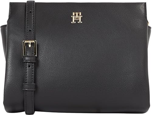 Tommy Hilfiger Damen Crossbody Bag Tasche Legacy Mini mit Tragegriff, Schwarz (Black), Einheitsgröße