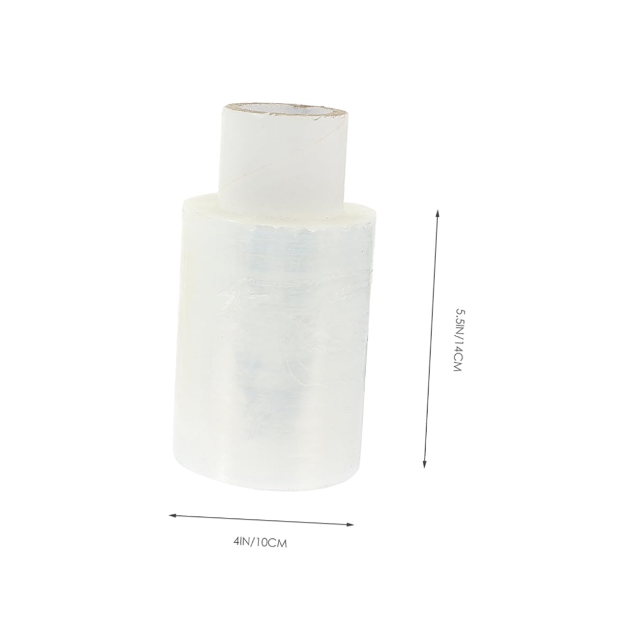 Membrana de Manija Autoadhesiva Transparente Film Retráctil Industrial de Film Estirable para Mudanzas para Embalaje y Conservación de Alimentos el Hogar o Oficina Color Aleatorio