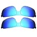 IMYTPFT 2 Compatible/Replacement For Lenses oakleys EVZero Pitch Blue Polarized