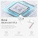 xinwld Kabellose Bluetooth Kopfhörer, In Ear Kopfhörer Bluetooth 5.4 mit 4 ENC Noise Cancelling Mics, IP7 Sport Ohrhörer Kompatibel mit IOS, Android Roségold
