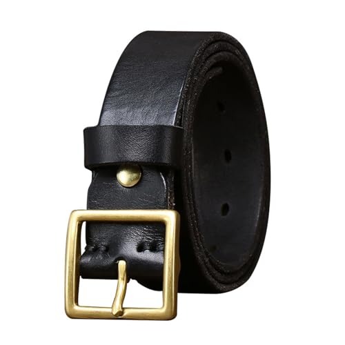 Ceintures en cuir de vachette robuste de 3,5 cm pour ajuster parfaitement vos pantalons