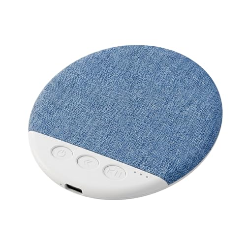 XAVURO Haut Parleur Oreiller avec Bluetooth sous d'oreiller pour Dormir, Haut-Parleur Ultra Fin Portable, Sons Apaisants et Minuterie de Sommeil, pour Chambre, Hôtel, Camping
