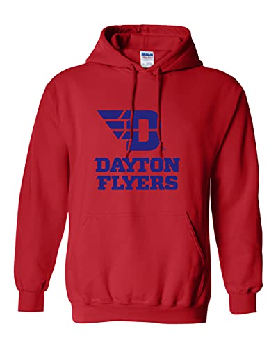 CreateMyTee | University of Dayton D Dayton Flyers Hooded Sweatshirt