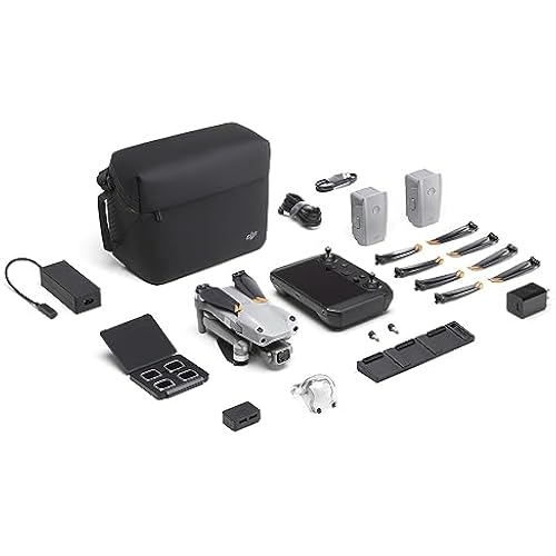 DJI Air 2S Fly More Combo with Smart Controller - Drone with 4K Camera, 5.4K Video, 1-Inch CMOS Sensor, 4 Directions of Obstacle Sensing, 31-Min Flight Time, Max 7.5-Mile Video Transmission, Gray