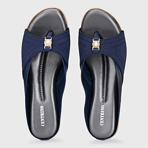Image of Centrino Women Thong Sandals & Comfortable Ortho Care Sandal For Ladies | Fashion Wear Sandal & Chappal | Soft Cushioned for More comfort (6213)