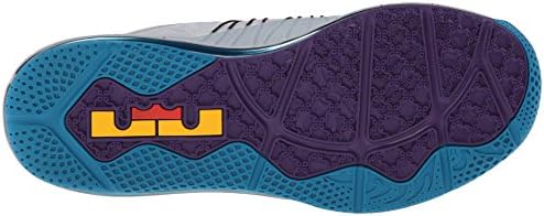 Nike Men's Air Max Lebron X Low Basketball Shoes (10.5, Raspberry Red/Blueprint-Court Purple-FLS - 579765 601) | Image 3
