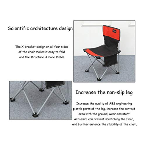 Chaise de plage en alliage d’aluminium pliante et légère
