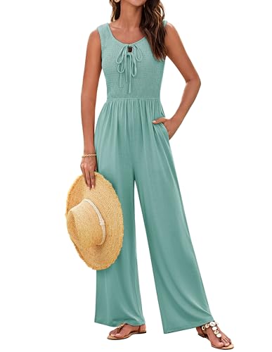 Rompers for Women 2025 Elegant Outfits for Women Green Wide