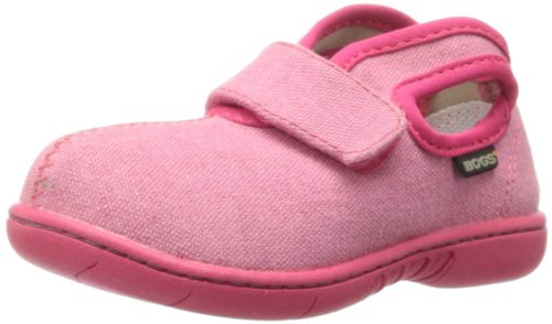 Bogs Baby Canvas Mid Solid Sneaker (Toddler), Soft Pink, 10 M US Toddler
