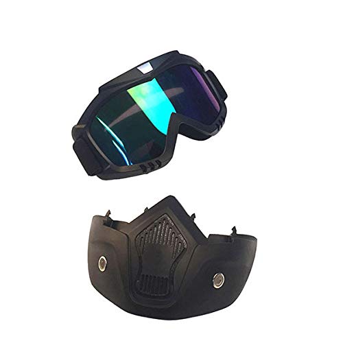 Surlunettes De Protection,Lunettes De Masque De Moto En Plein Air Harley Outdoor Masques Amovibles Harley Masques Amovibles,Coupe-Vent Et Antipoussière