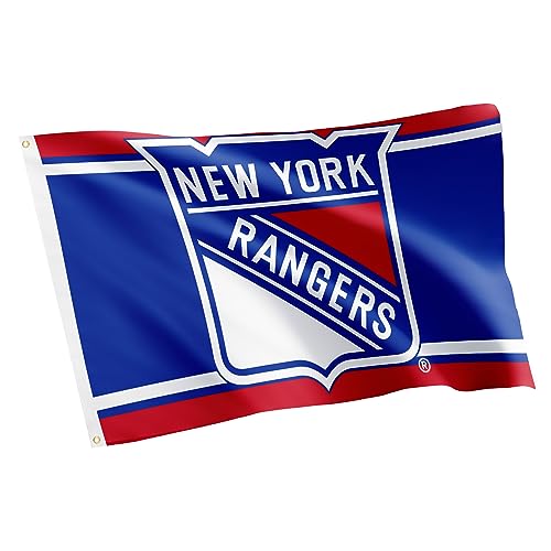 Desert Cactus New York Rangers Flag NHL 100% Polyester Indoor Outdoor 3x5 feet National Hockey League Team Flags NY (Flag B)