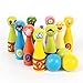 ADLIN Niños de Juguete de Bolos Conjunto, Espuma Bolos Juguetes, Juegos al Aire Libre de Interior de los Bolos for el Desarrollo temprano/Deportes/Preescolar/Los niños/Niños/Niñas, Regalo de