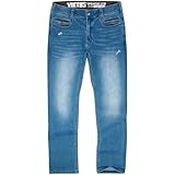 VIKTOS Men's Operatus CCW Durable Casual EDC Concealed Carry Tactical Stretch Denim Jeans with Multiple Pockets & Belt Loops, Faded Blue, 36x32