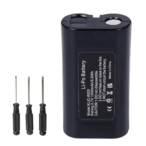 Batteria ad alta capacità per prestazioni di lunga durata: costruita con celle di alta qualità, questa batteria ad alta capacità (3,7 V/1500 mAh/5,6 Wh) estende significativamente il tempo di utilizzo dell'elettronica, perfetta per chiamate, giochi e streaming