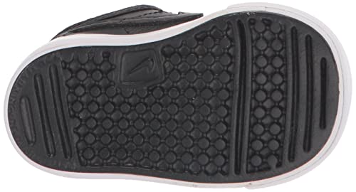 Nike Capri 3 Leather (TDV) 579949 014 Black/Black-White Baby Shoes4