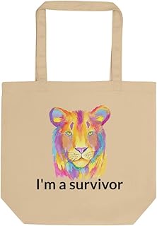 Eco Tote Bag Eco Right - Tote Bag Canvas - Shopping Bag, Cloth Tote Bag, Cute Tote - Great for You and the Planet - SZA Tote Bag One Size, Oyster