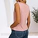 Business Casual Tops for Women Dressy Short Sleeve Shirts Summer Peplum Tops Elegant Wrap Blouse Crewneck Fashion Tee Pink