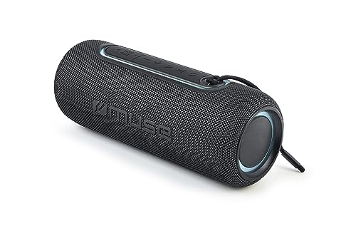 Haut-parleur Bluetooth Muse M-70BTB à lumières de couleur et puissance 20W anti-projections - 2