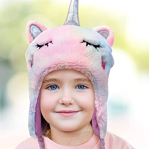 Toddler Winter Hat and Gloves Set for Ages 4-7 or Boys & Girls Winter Hat & Toddler Mittens Ages 2-43