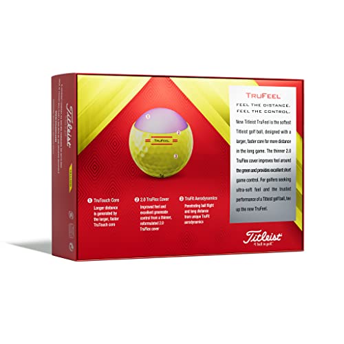 Comparte este contenido con los demás golfistas Buffer Email Print Facebook Linkedin Telegram Pinterest Twitter Whatsapp Comienza a entrenar con tu propio entrenador personal Pulsa aqui 👆 si quieres tener un estilo de vida mas saludable Titleist-TRUFEEL-Bolas-DE-Golf-Adultos-Unisex-Amarillo-Talla-unica