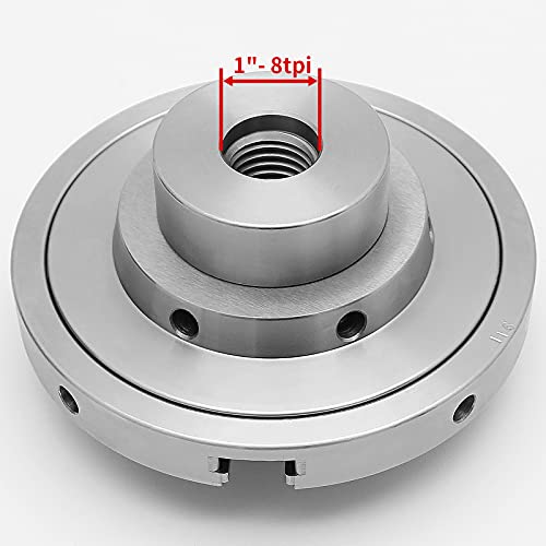 Wood Lathe Chuck 6 Inch 4 Jaws Self-Centering Lathe Chucks Thread 1 X 8Tpi Lathe Chuck For Woodturning #TOP1