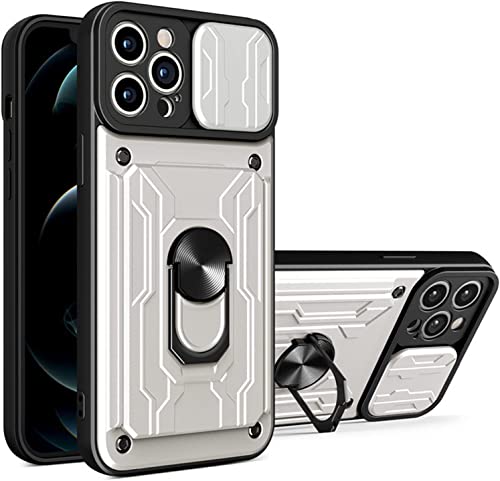 Coque iPhone 13 antichoc évite les casses d'écran avec bague métal