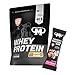 Produktbild 1kg Mammut Whey Protein Eiweißshake - Set (Salted Peanut + Protein Bar (Raspberry))