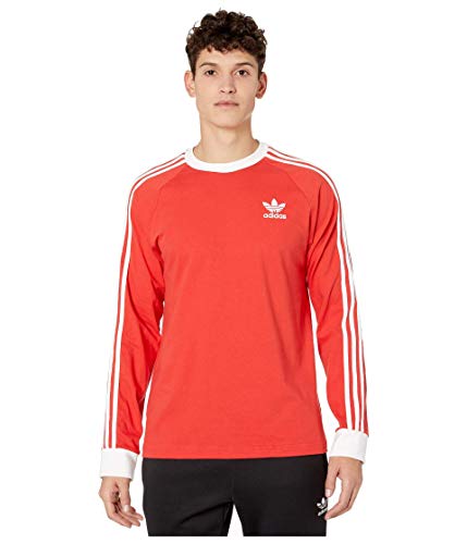 Image of adidas Originals Men's 3-Stripes Long Sleeve T-Shirt