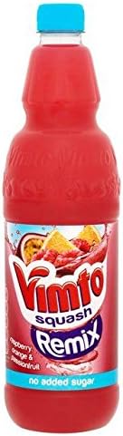 Remix Raspberry, Orange & Passionfruit Squash 1L