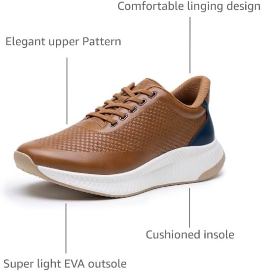 Marcport Men’s Business Casual Sneakers (2026 New) – Lightweight Dress Shoes for Office & Daily Walking - Image 6