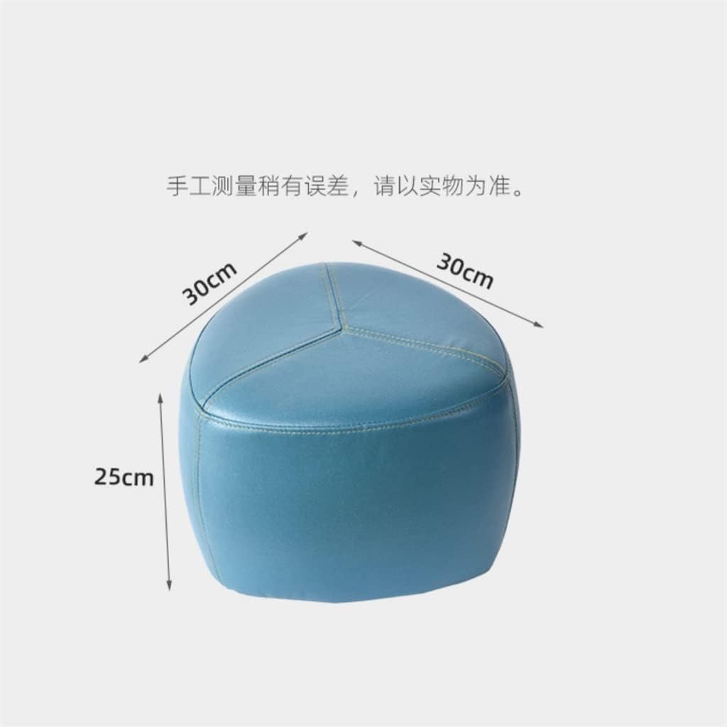 フットスツール、家庭用レザーシッティングピア、リビングルーム