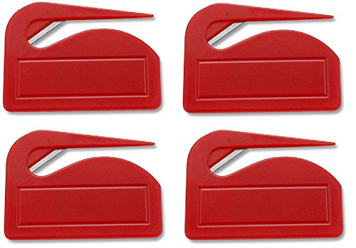 Tagliacarte 'pocket' in plastica Rot