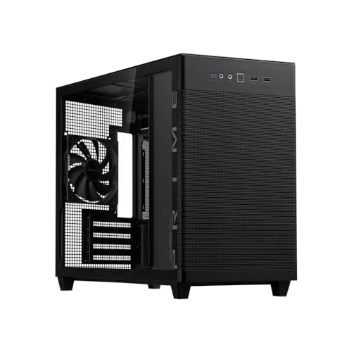 Amazon | ASUS AP201 PRIME CASE TG 強化ガラス ミドルタワー