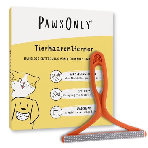 PawsOnly | Tierhaarentferner | Katzenhaarentferner | Hundehaare Entfernen | Fusselentferner für...
