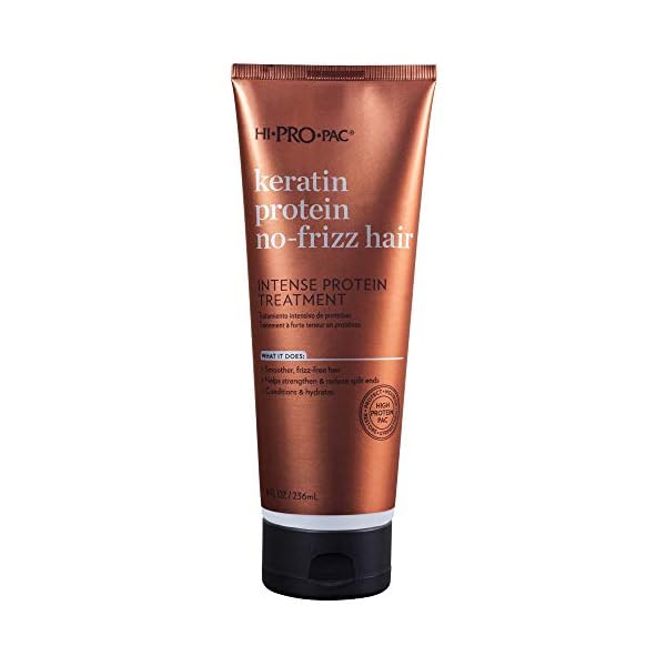 Hi-Pro-Pac KERATIN PROTEIN NO-FRIZZ HAIR 8 Ounce (236ml)