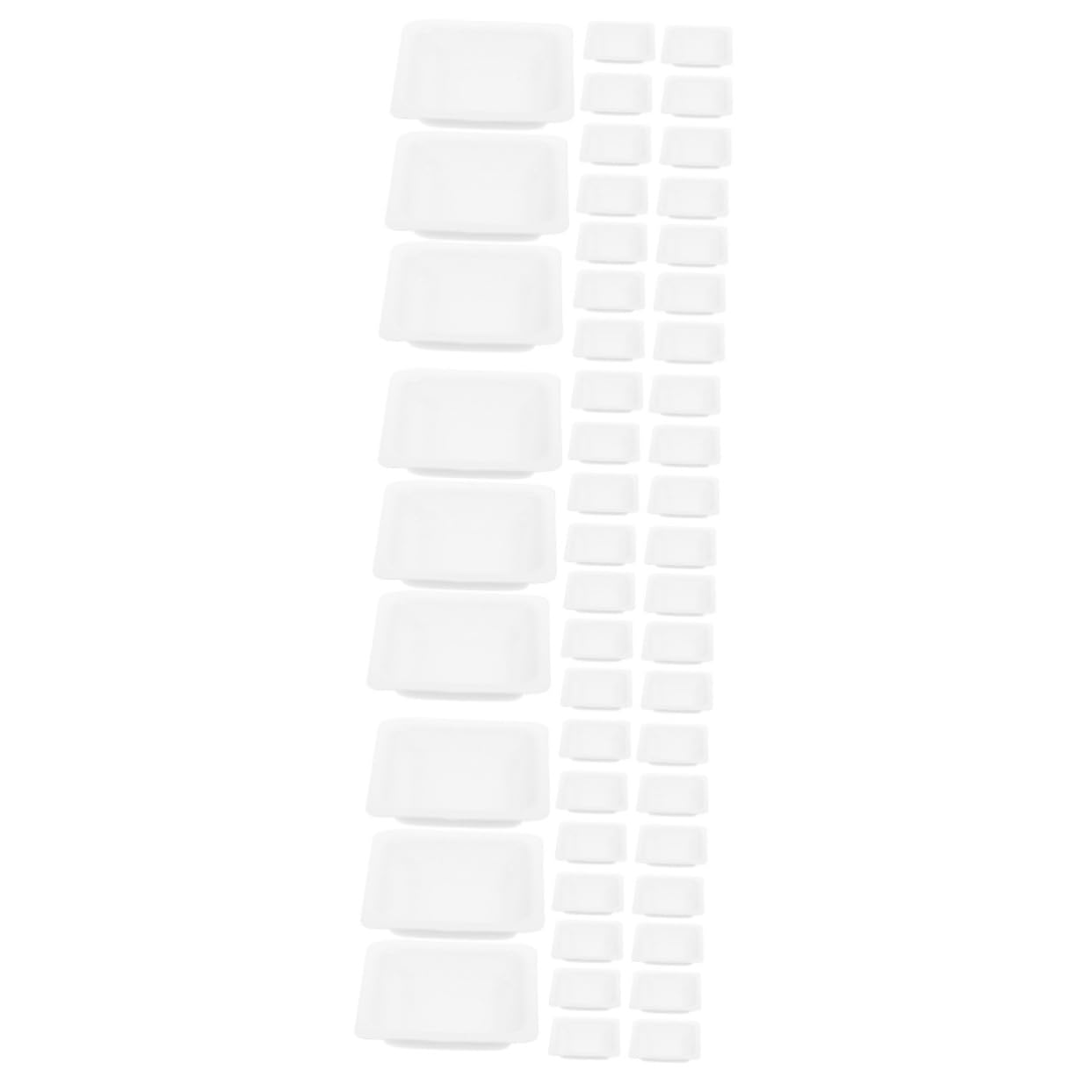 150pezzi Barche Da Pesatura Per Laboratorio Piatti Di Pesatura Per Polveri Capacità Design Impilabile e Resistente Strumento Versatile Per Misurazioni Precise