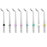  MINGSTORE Puntas de Chorro clásicas de Repuesto Accesorios de Boquilla de Chorro de Agua Dental para irrigadores bucales y Otros irrigadores bucales Waterpik